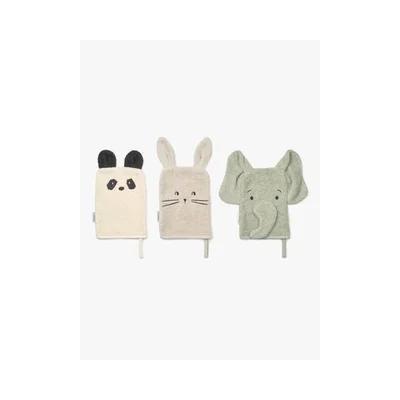 LIEWOOD Sylvester Tvättlappar 3-Pack, Dove Blue Mix